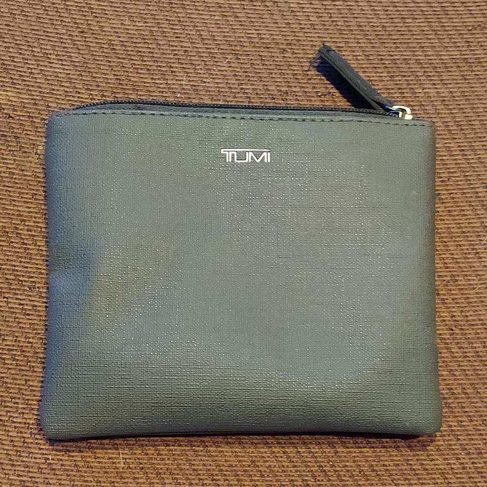 TUMI Charcoal Make Up Bag